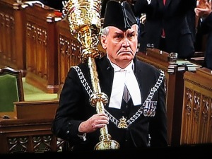 Hero of the Day! kevin Vickers returns to Parliament 