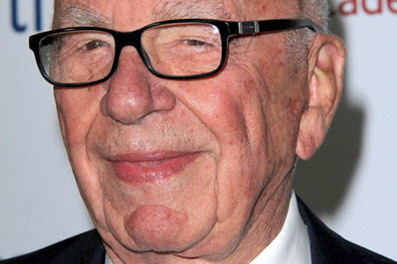 Lord of war and proponent of genocide and, paragon of unrepentant evil Rupert Murdoch. 