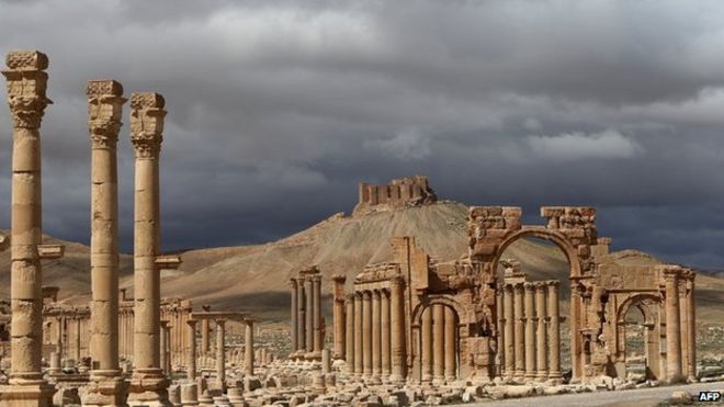 The Palmyra Citadel. 