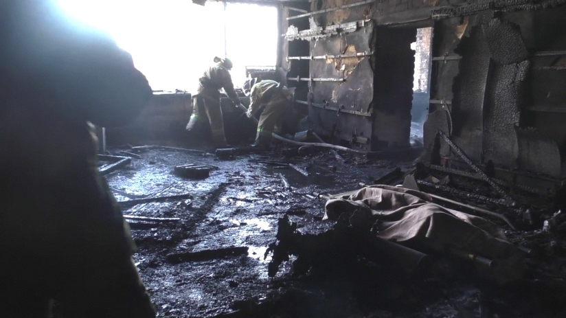 The horrific aftermath of the attack on Givi's office in Donetsk on February 8th, 2017.